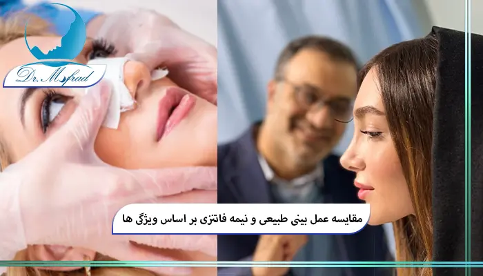 ویژگی‌های عمل بینی طبیعی