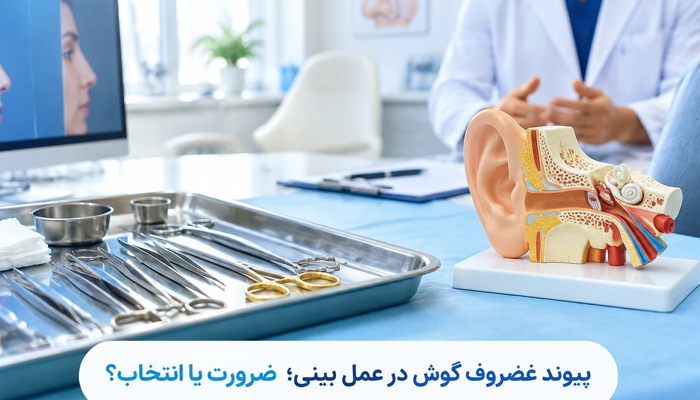 پیوند غضروف گوش در عمل بینی؛ ضرورت یا انتخاب؟