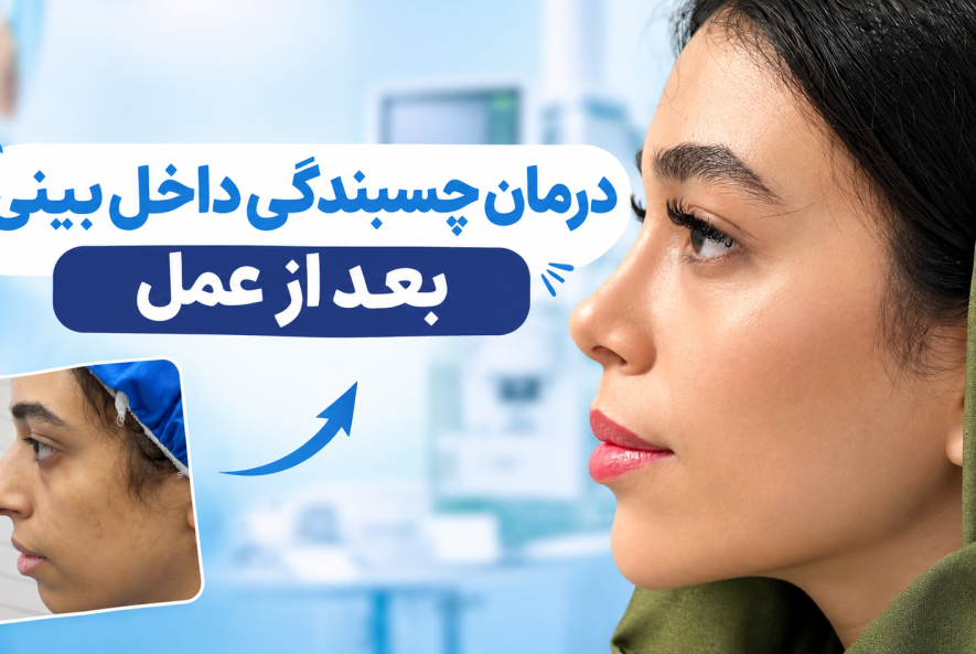 درمان چسبندگی داخل بینی بعد از عمل